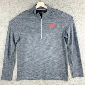 Under Armour Maryland Terrapins Jacket Mens Large Gray Fitted Heatgear Terps Run